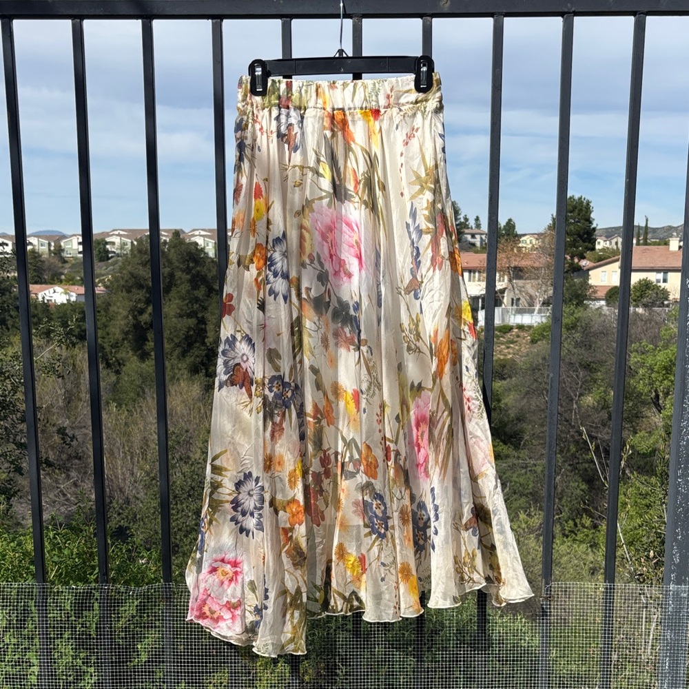 SHEIN Flowy Floral Women's Skirt - Picture 1 of 4